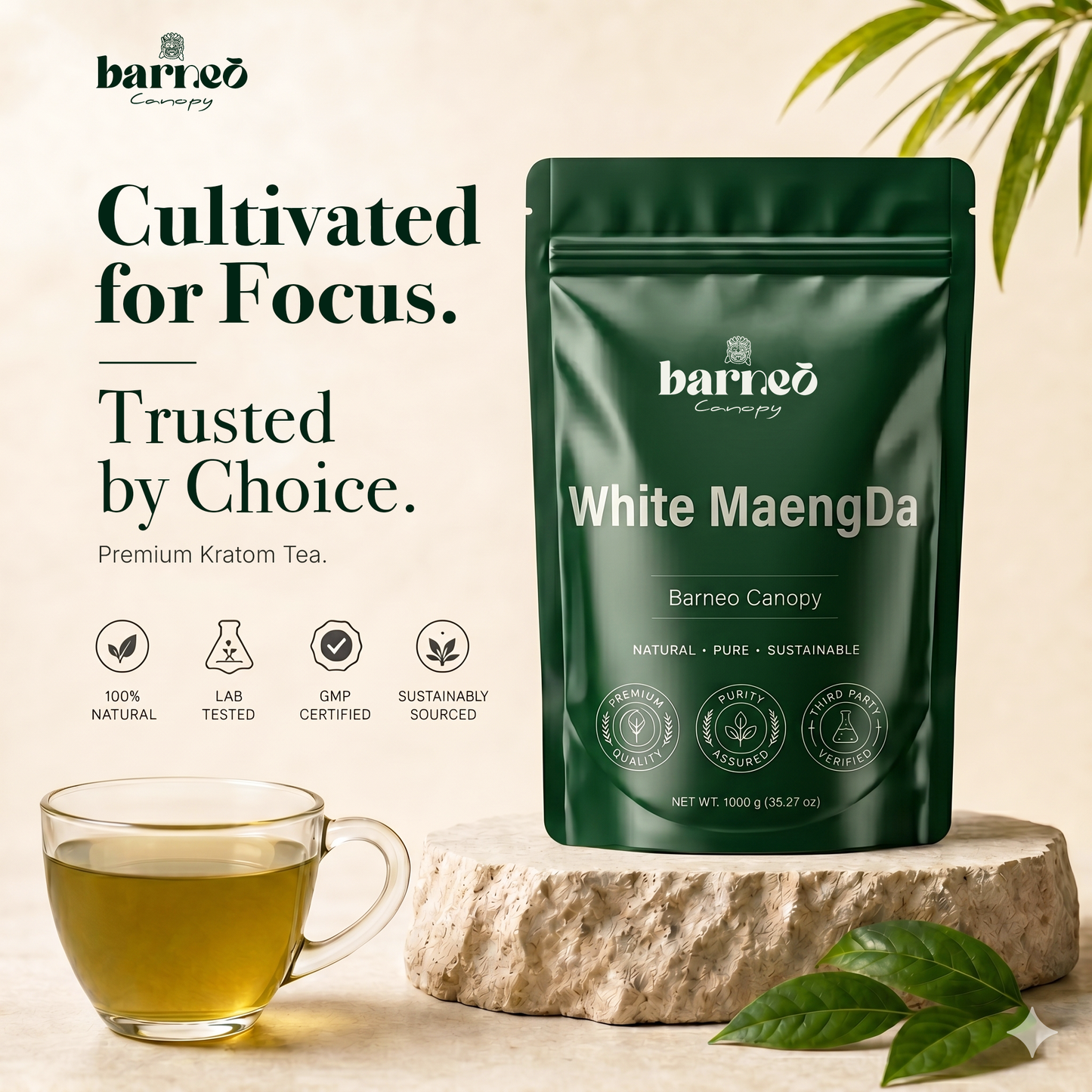 Barneo Canopy White MaengDa Kratom  